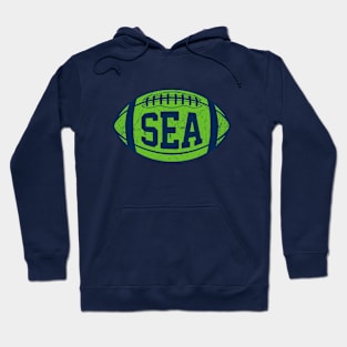 SEA Retro Football - Navy Hoodie